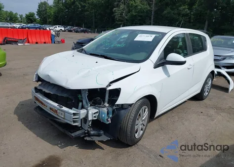 2017 Chevrolet Sonic Lt Auto from USA, damaged, VIN 1G1JG6SG8H4170987